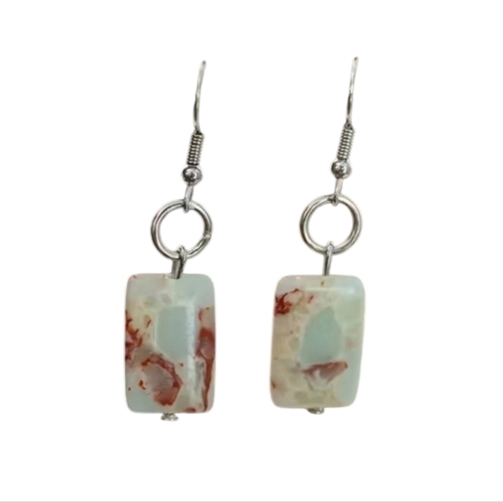 Retro Bohemian Style Geometric Shape Dangle Earrings